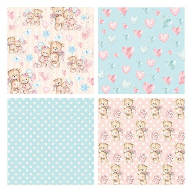 6 Inch DIY Scrapbooking Craft Art Background Paper