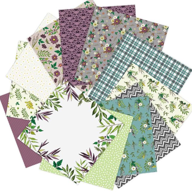 6 Inch DIY Scrapbooking Craft Art Background Paper