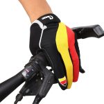 Striped Design Touchscreen Sport Gloves