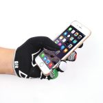 Striped Design Touchscreen Sport Gloves
