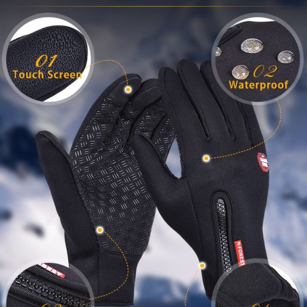 Women's Windproof Touch Screen Gloves