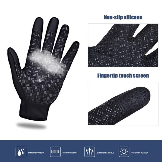Women's Windproof Touch Screen Gloves