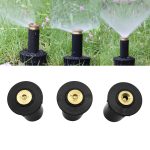 90-360 Degree Pop up Plastic Sprinklers Garden Spray Nozzle 1/2" Female Thread