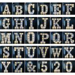 Alphabet Letter LED Lights  Lamp Decoration
