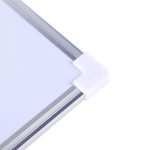 Double Side Magnetic Whiteboard Office School Dry Erase Writing Board Pen Magnets Buttons