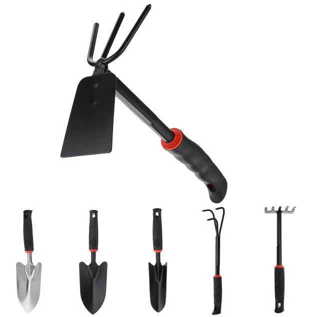 Durable Steel Hand Weeding Fork Transplanting Digging Tool