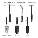 Durable Steel Hand Weeding Fork Transplanting Digging Tool