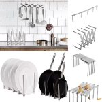 Kitchen Utensil Organizer Stainless Steel Storage Rack