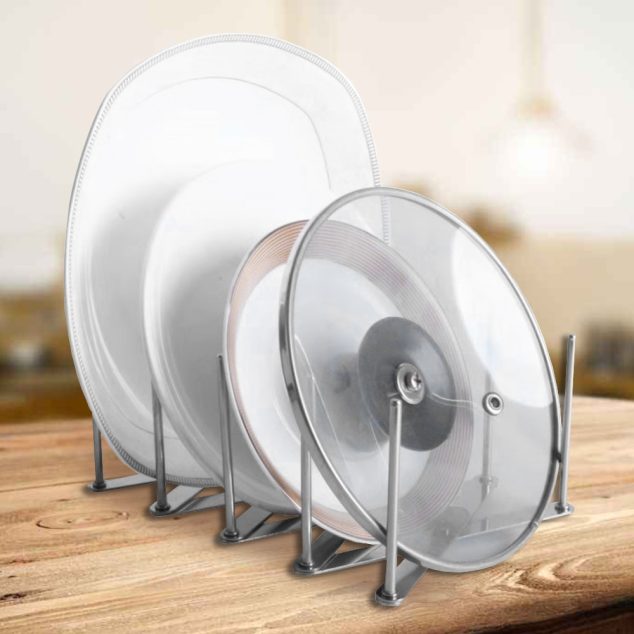 Kitchen Utensil Organizer Stainless Steel Storage Rack