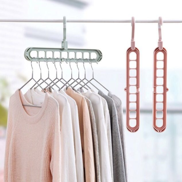 Multi-port  Plastic Clothes Hanger