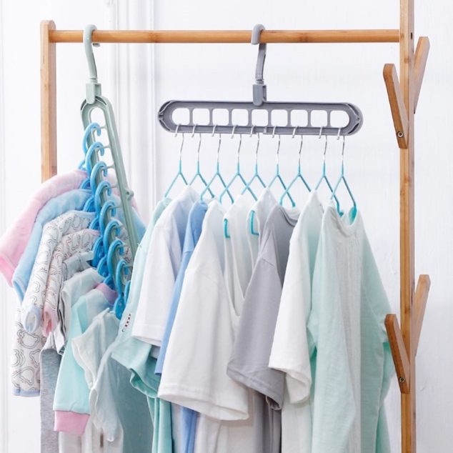 Multi-port  Plastic Clothes Hanger