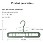 Multi-port  Plastic Clothes Hanger