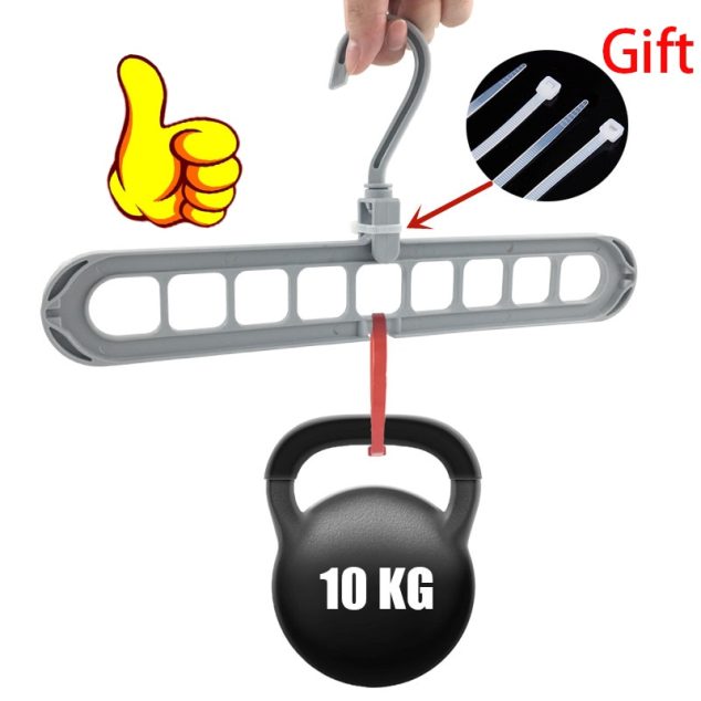 Multi-port  Plastic Clothes Hanger