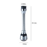 360 Rotatable Bubbler High Pressure Nozzle Filter Tap Adapter