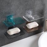 Soap Rack No Drilling Wall Mounted Double Layer Soap Holder