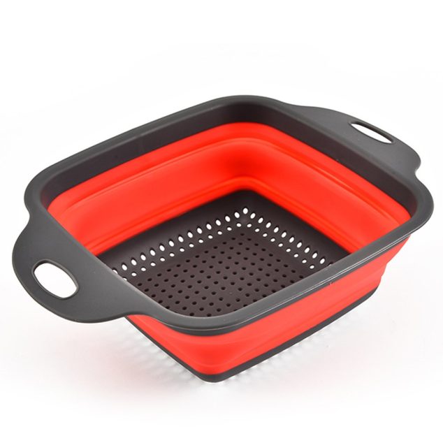 Fold-able Drain Multipurpose Basket