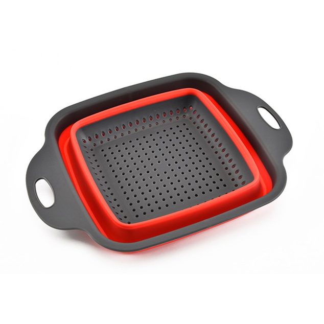 Fold-able Drain Multipurpose Basket