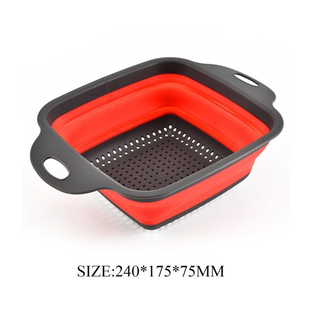 Fold-able Drain Multipurpose Basket