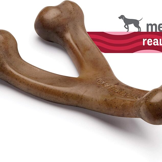 Benebone Wishbone Durable Dog Chew Toy for Aggressive Chewers